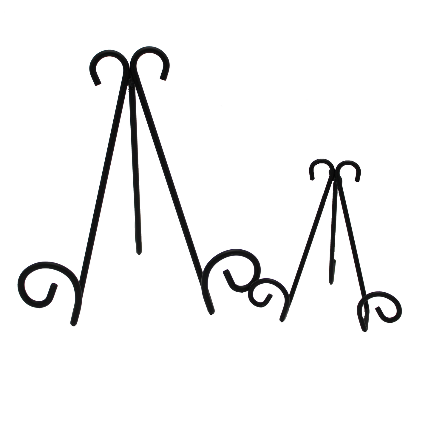 Iron Easel Artwork Stand with Scroll Design Small