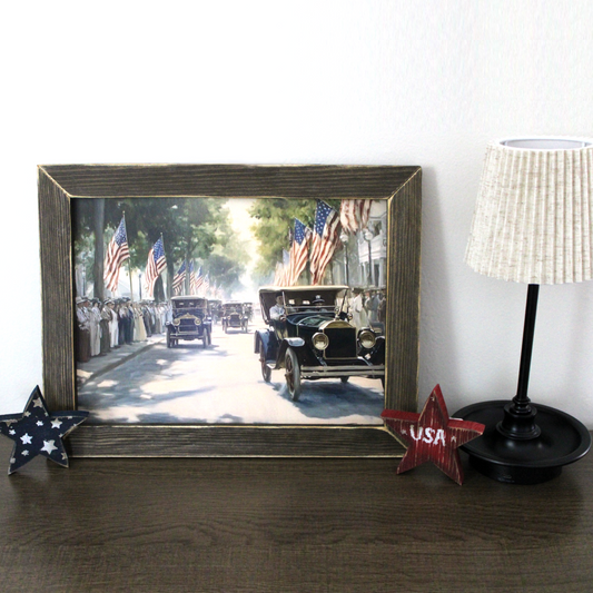 American Parade Framed Artwork