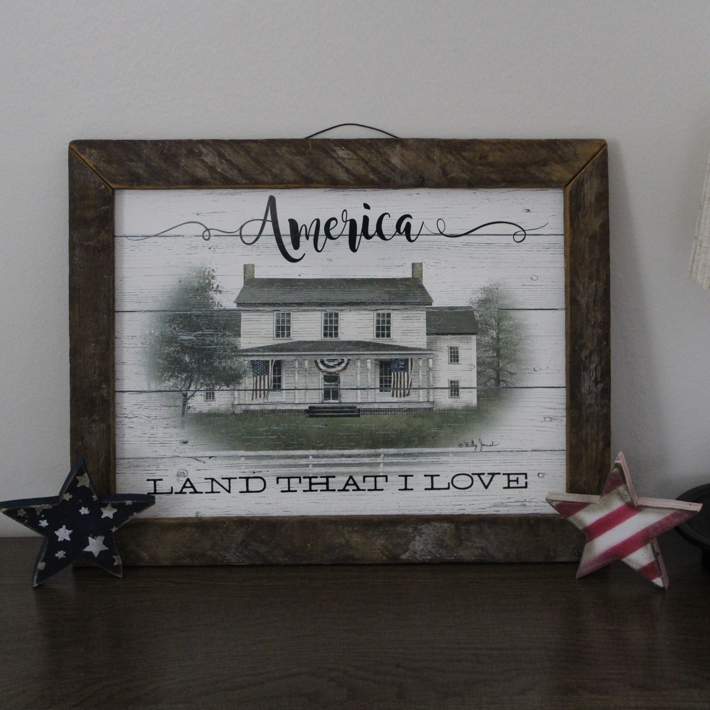 American Star Wood Shelf Sitter Set