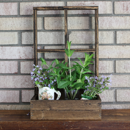 Decorative Window Frame Flower Box