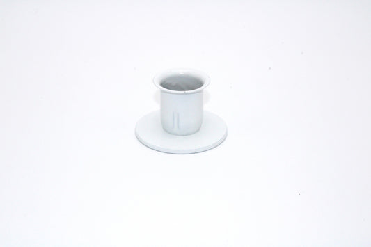 Iron Taper Candle Holder Round Base set of 2