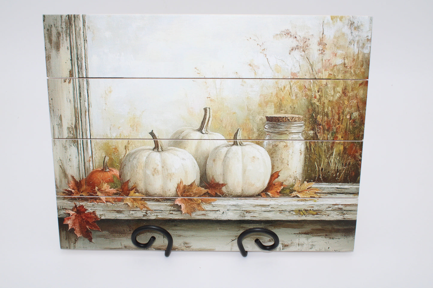 Fall Scene Rustic Pallet Style Wall Art