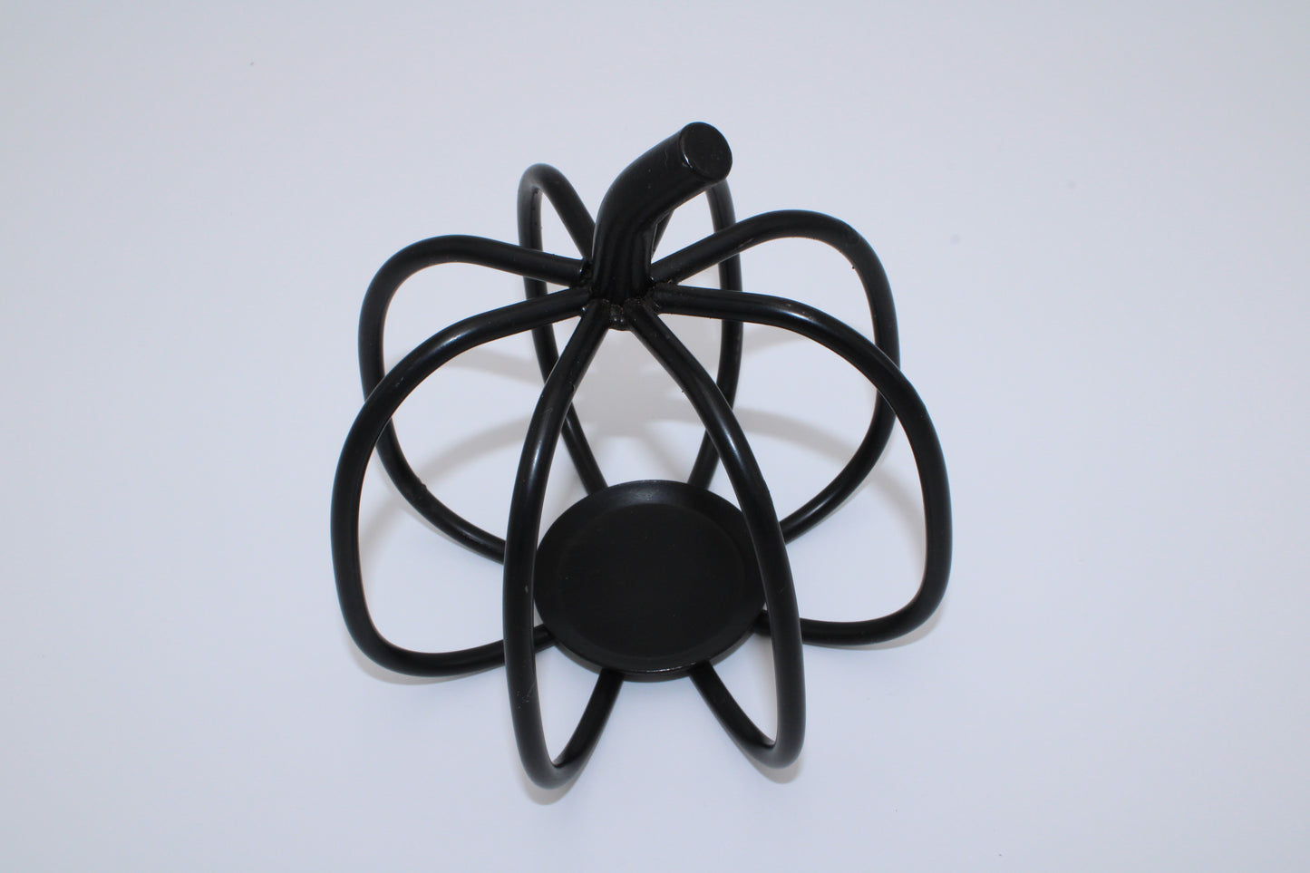 Wrought Iron 3D Pumpkin Tea Light Holder