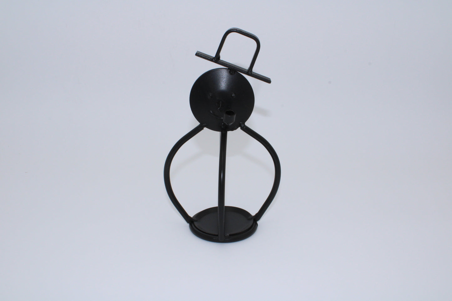 Iron 3D Snowman Tea Light Candle Holder