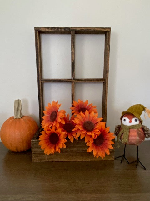 Decorative Window Frame Flower Box