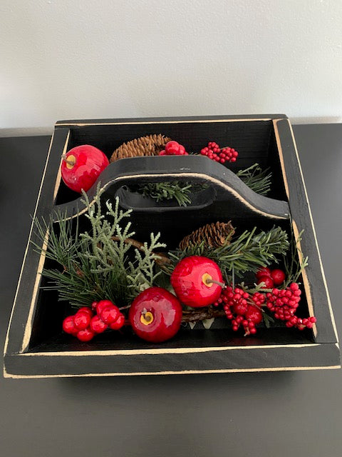 Solid Wood Egg Tote Carrier