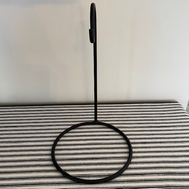 Primitive Iron Counter Stand