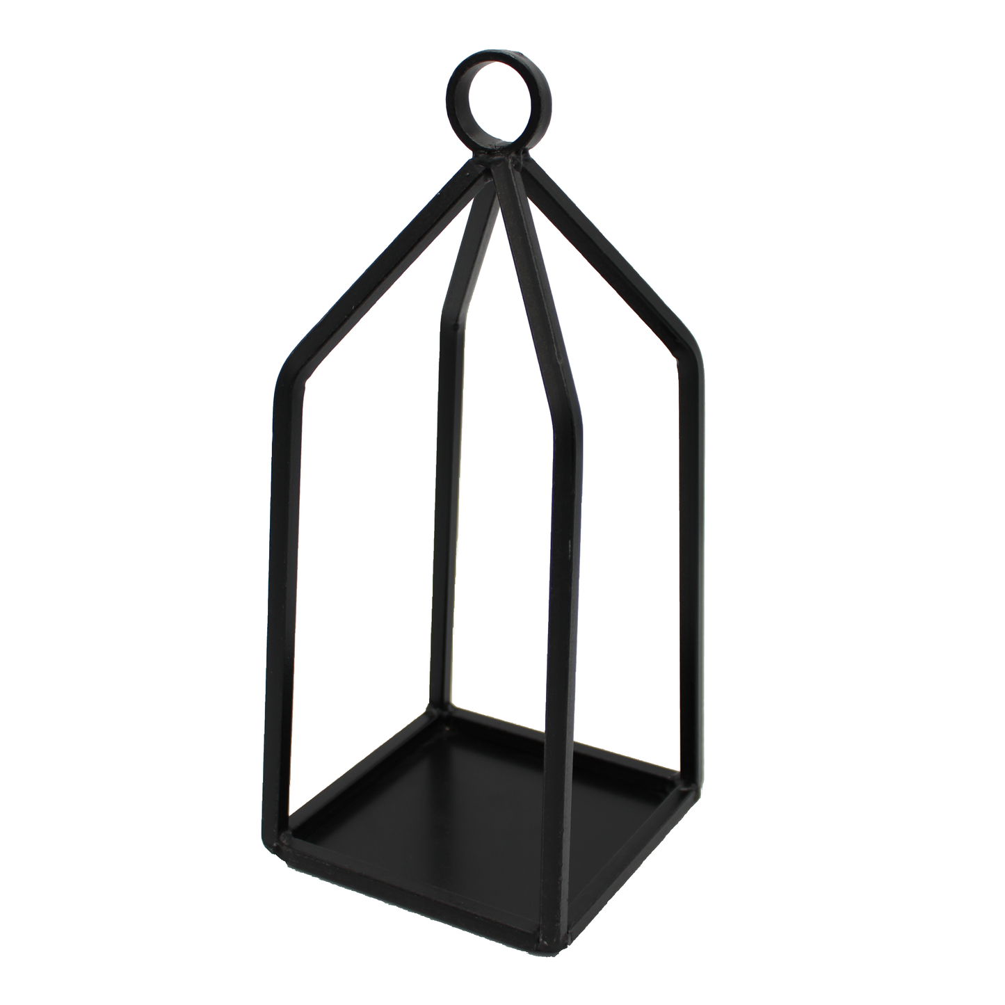 Wrought Iron Lantern Candle Holder Decor