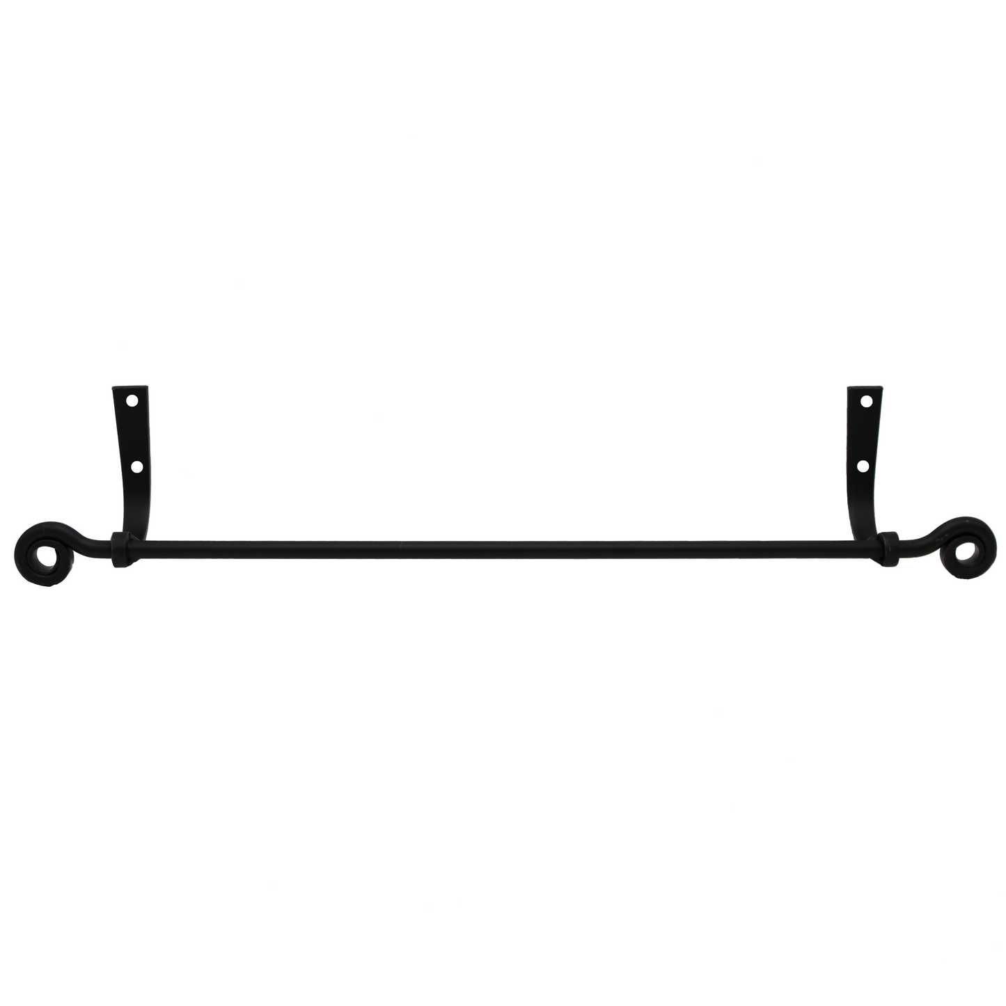 Wrought Iron Scroll Design Towel Rack Medium