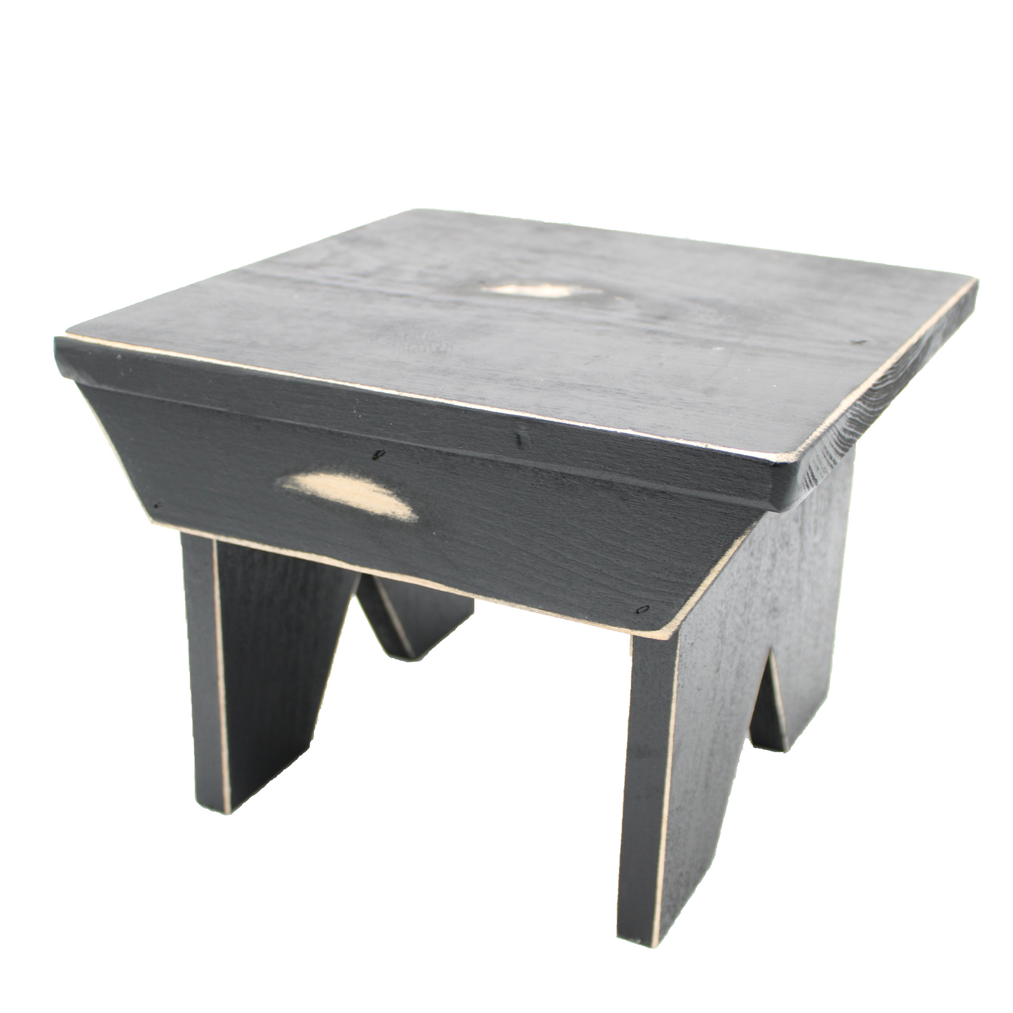 Solid Wood Stool Plant Stand