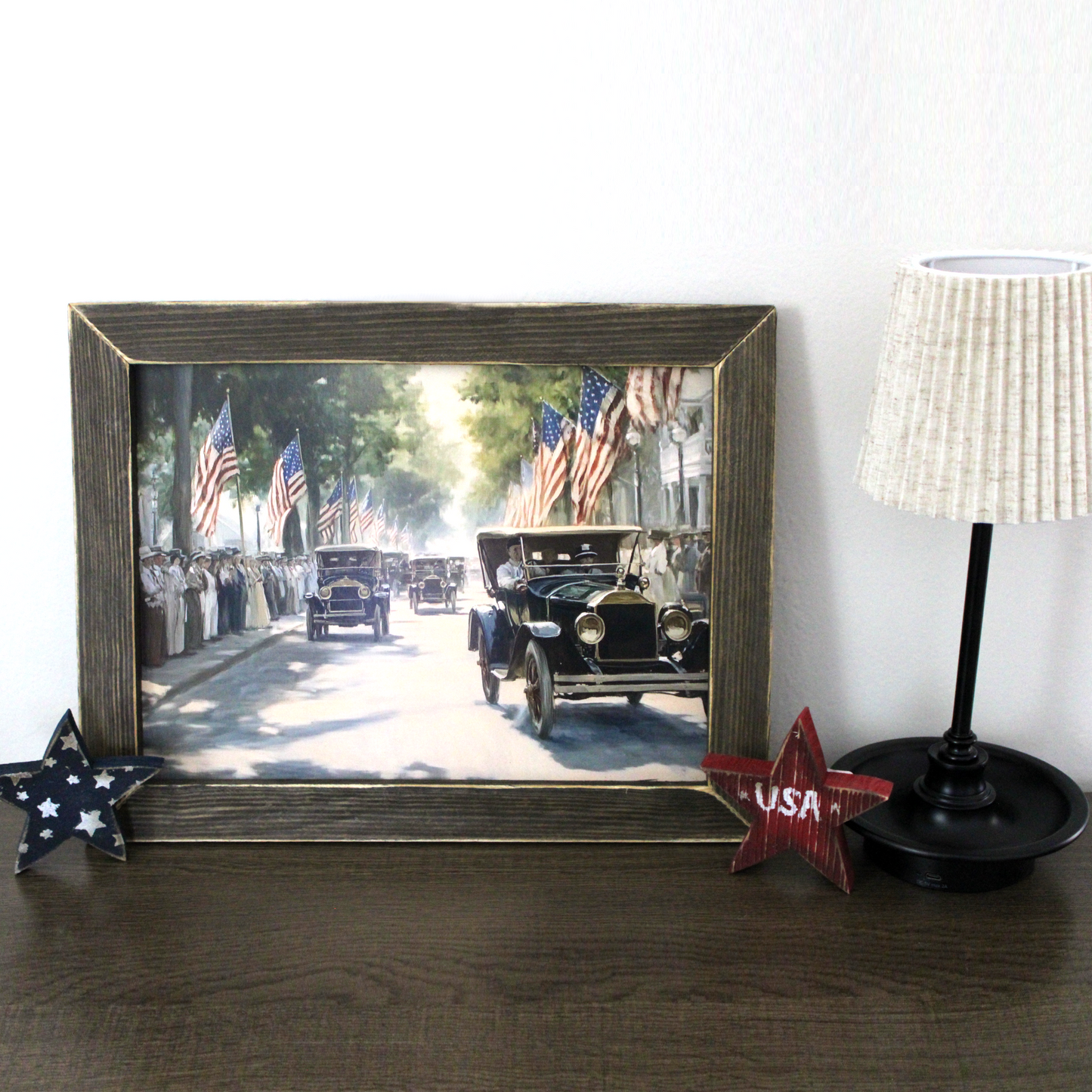 American Parade Framed Artwork