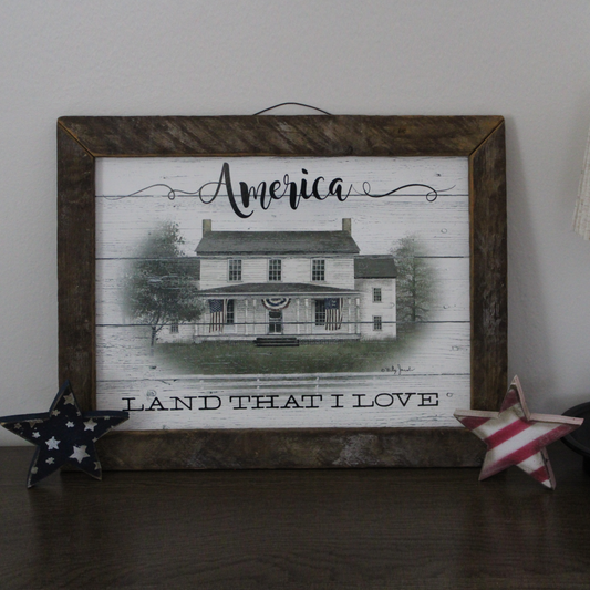 American Star Wood Shelf Sitter Set