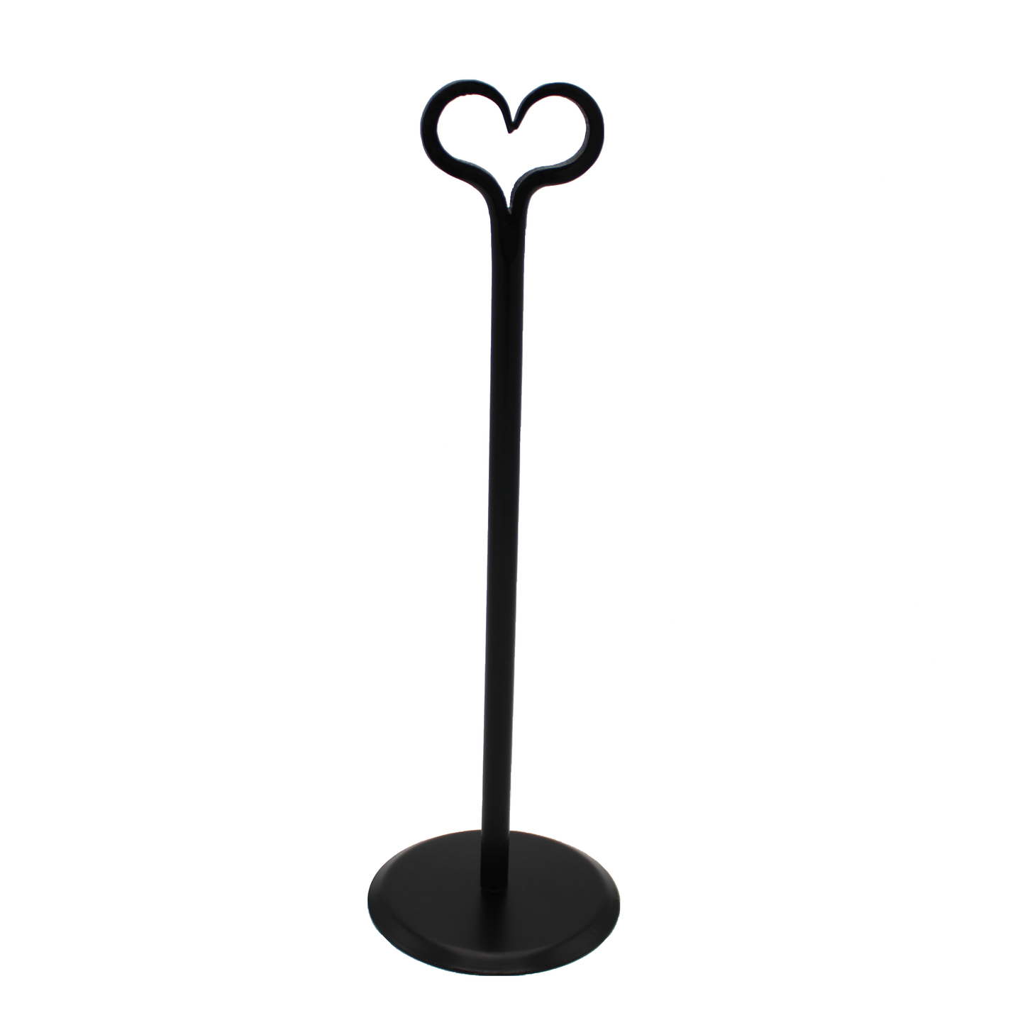 Wrought Iron Heart Paper Towel Holder