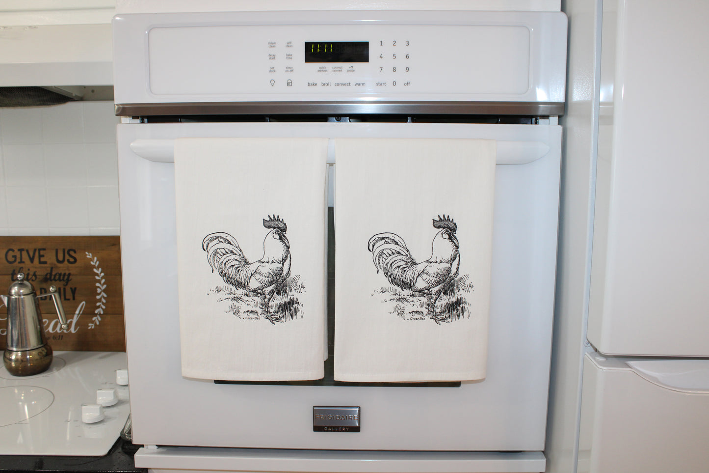 Flour Sack Tea Towels Farm Animals