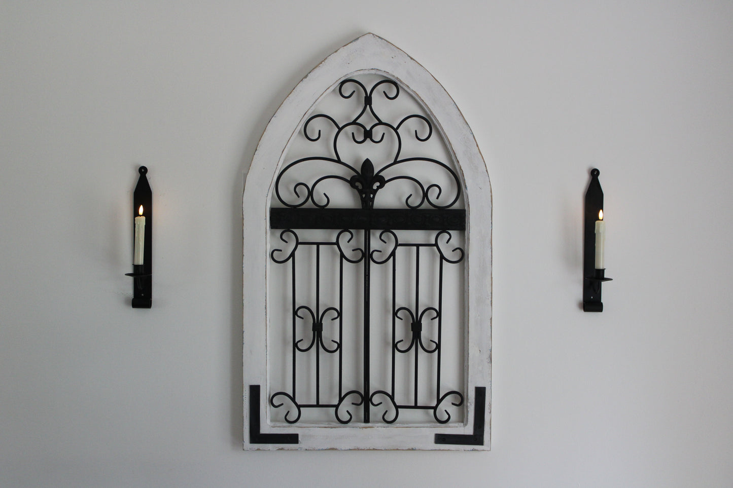 Iron Primitive Wall Sconce