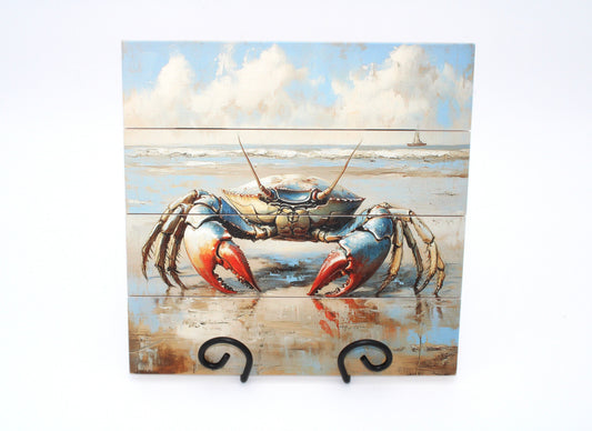 Crab on the Beach Artwork