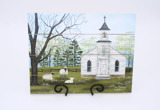 Church Scene Artwork