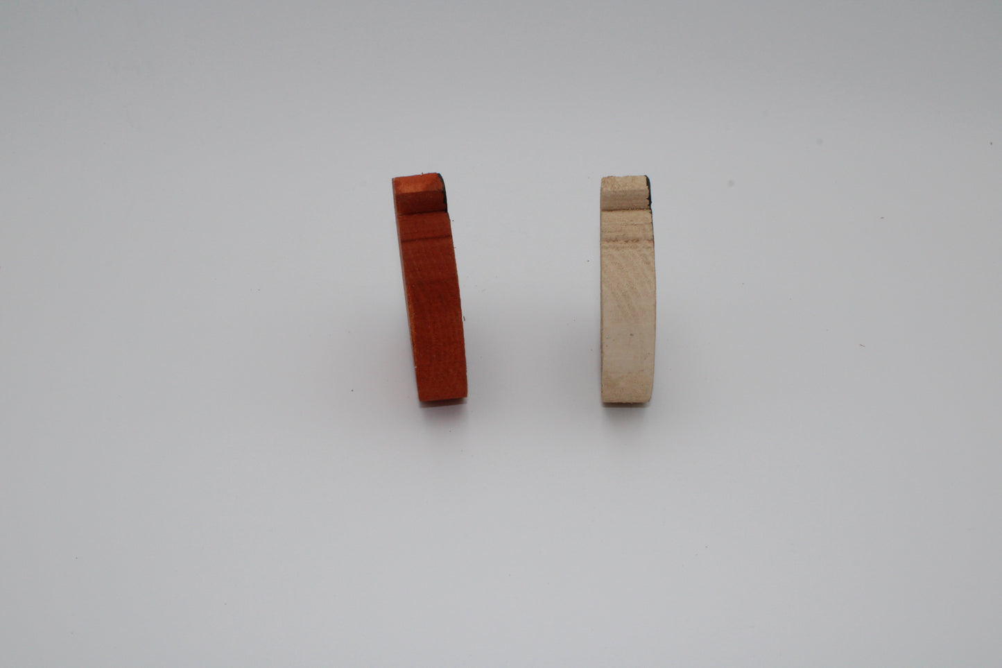 Pumpkin Mini Wood Shelf Sitters set of 2