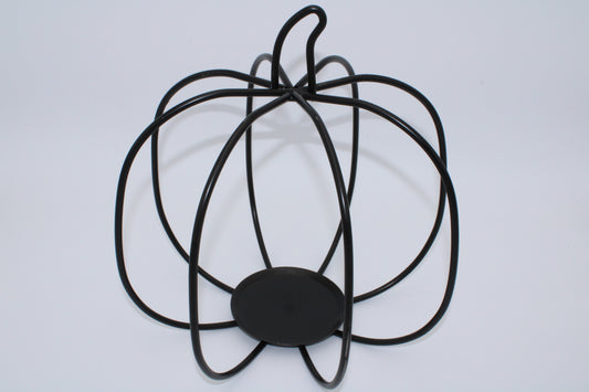 Wrought Iron 3D Pumpkin Large