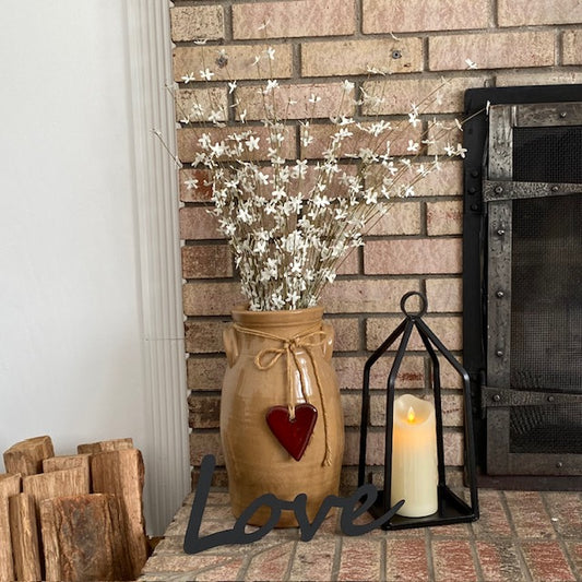 Love Metal Word Cut-Out