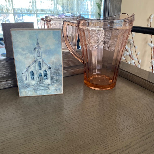 "Church" Block Shelf Sitter Artwork