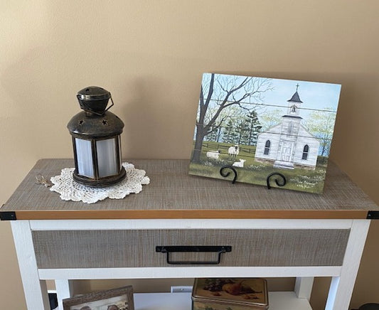 Church Scene Artwork