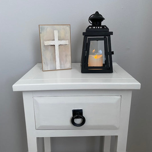 "Cross" Wood Block Artwork