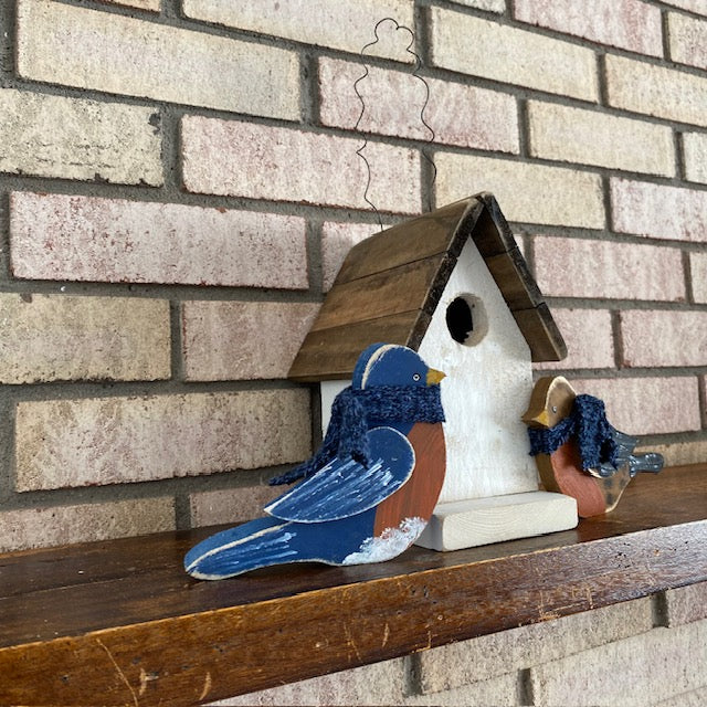 Solid Wood Birdhouse