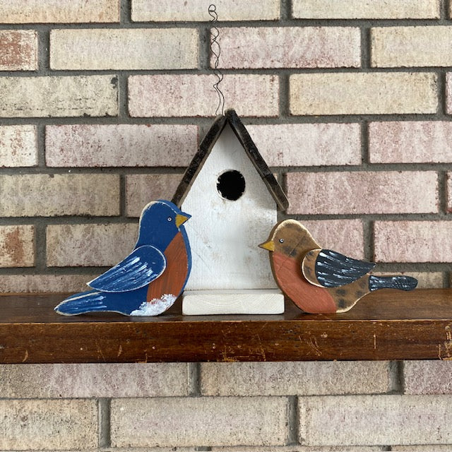 Solid Wood Birdhouse