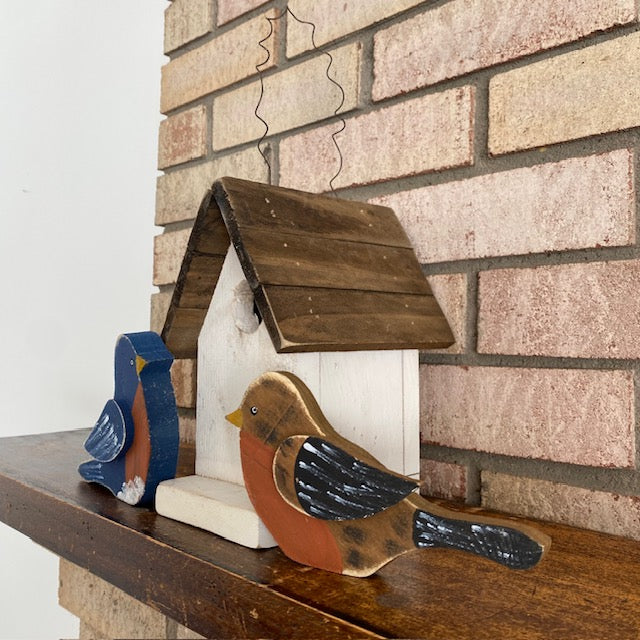 Solid Wood Birdhouse