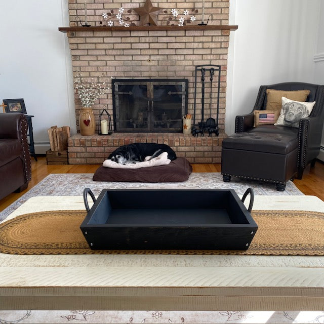 Tray with Horseshoe Handles