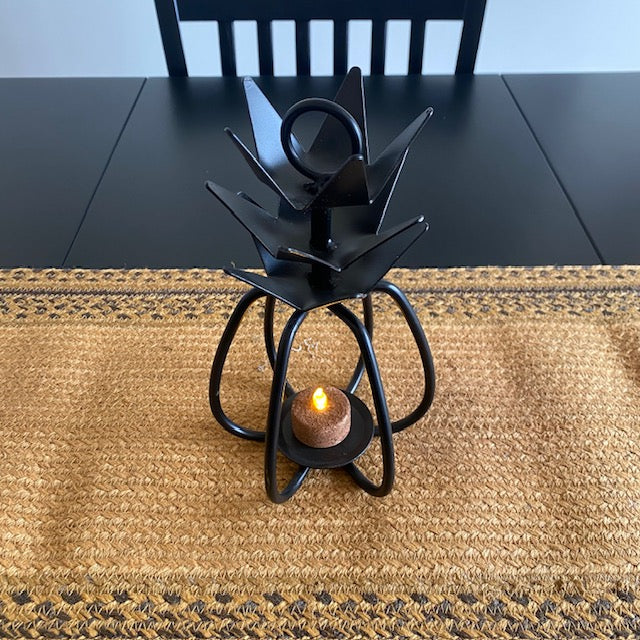 Iron 3D Pineapple Tealight Candle Holder