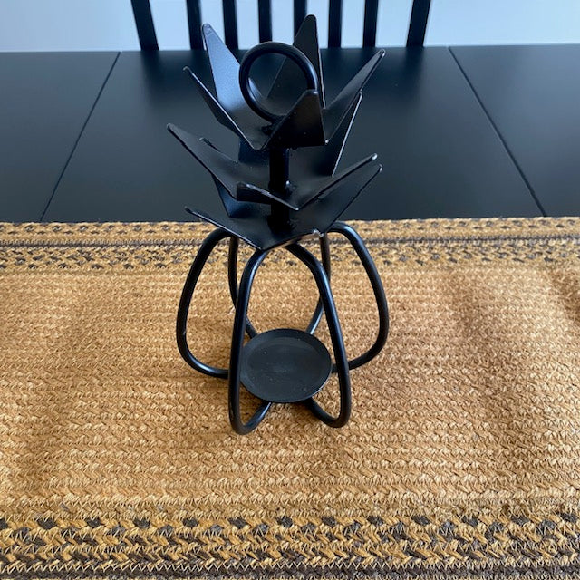 Iron 3D Pineapple Tealight Candle Holder