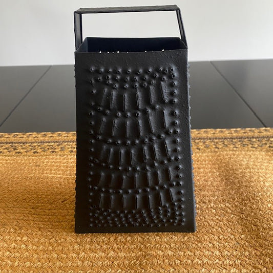 Punched Tin Decorative Cheese Grater