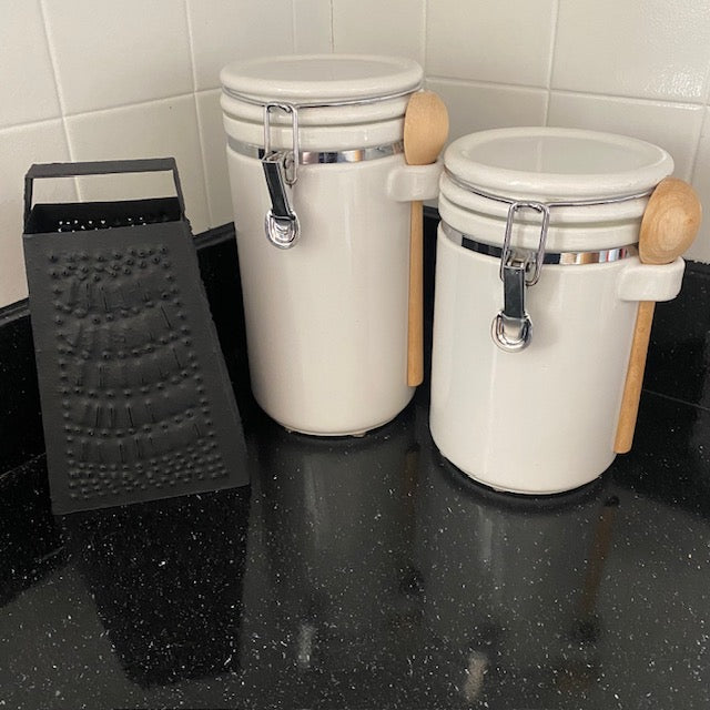 Punched Tin Decorative Cheese Grater