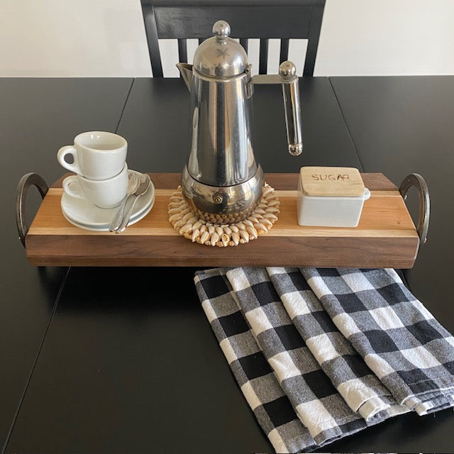 Horseshoe Handle Serving Platter