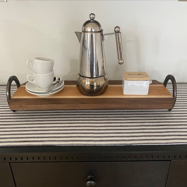 Horseshoe Handle Serving Platter