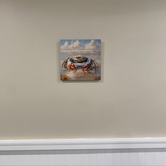 Crab on the Beach Artwork