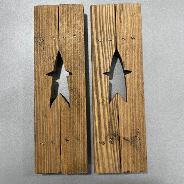 Mini Wood Window Shutters