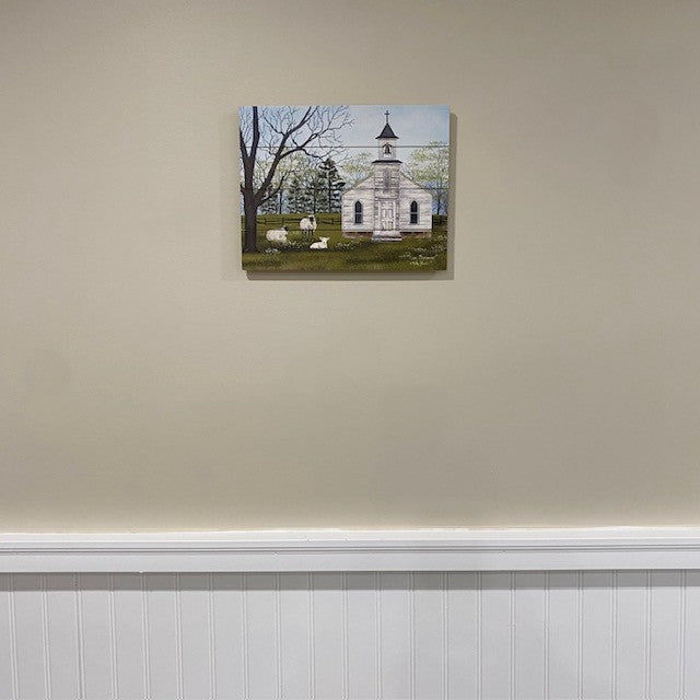 Church Scene Artwork