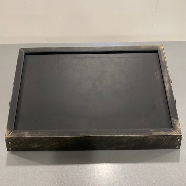 Tray with Horseshoe Handles