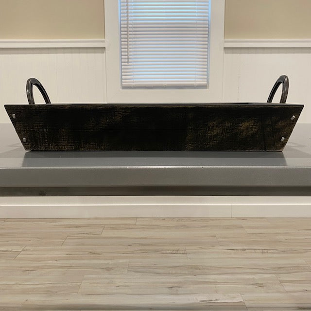 Tray with Horseshoe Handles