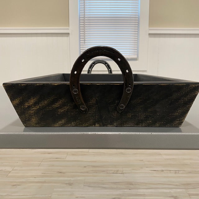 Tray with Horseshoe Handles