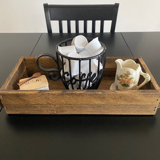 Wrought Iron Coffee Cup Pod Holder