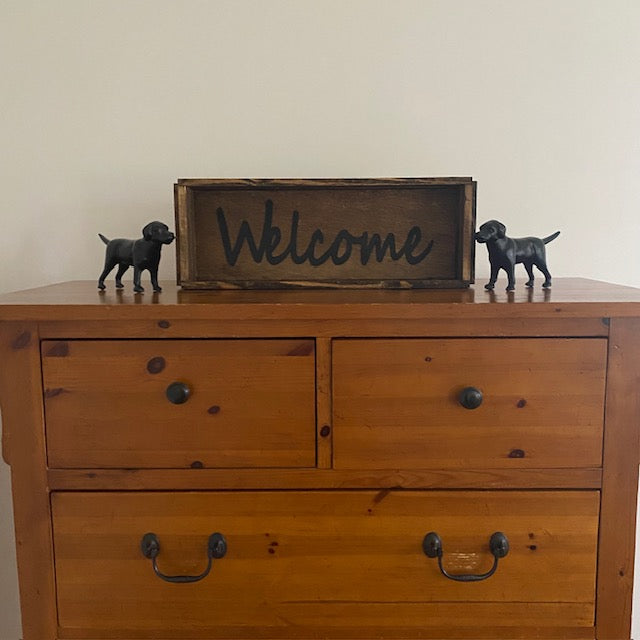Welcome Shadow Box