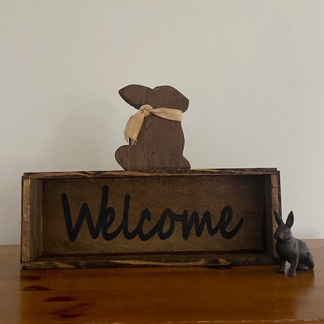 Welcome Shadow Box