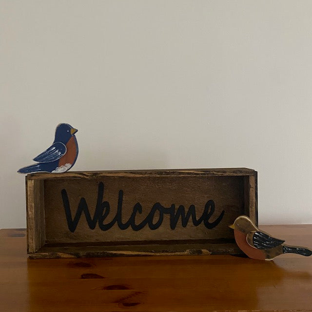 Welcome Shadow Box