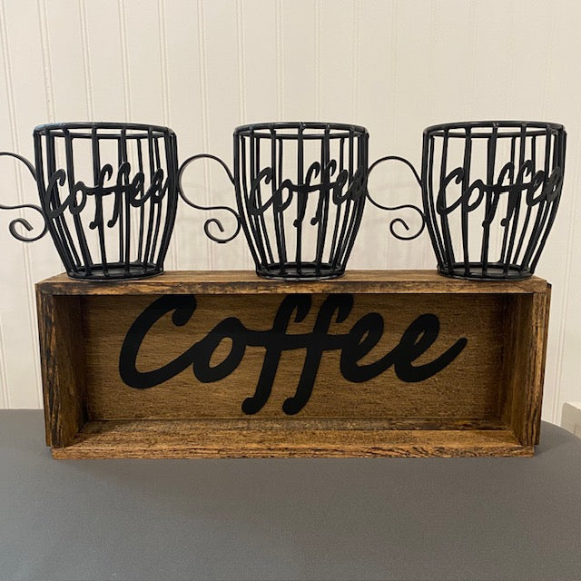 Coffee Shadow Box Sign