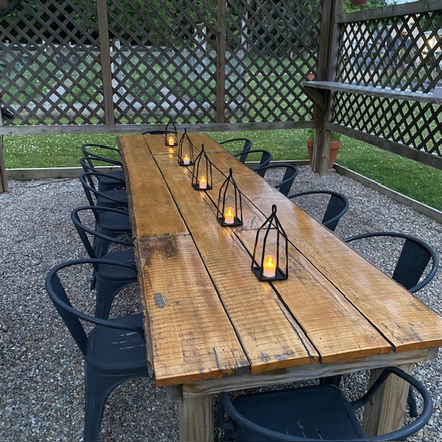 Wrought Iron Lantern Candle Holder