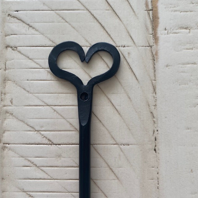 Wrought Iron Wall Sconce with Heart